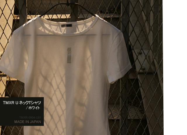 WHITE×WHITE　ヘビロテＴシャツ  ホワイト